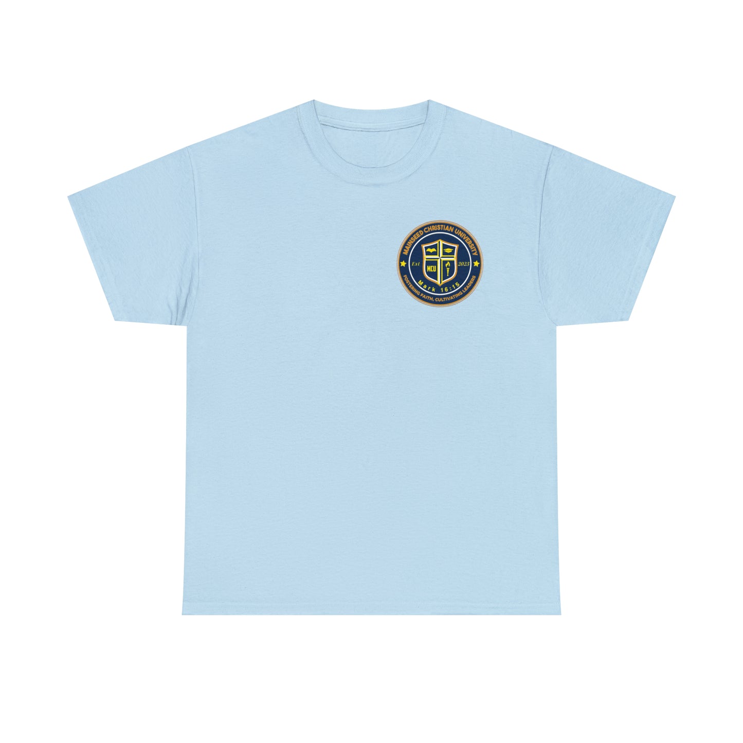 Mainseed Christian University Unisex Heavy Cotton Tee
