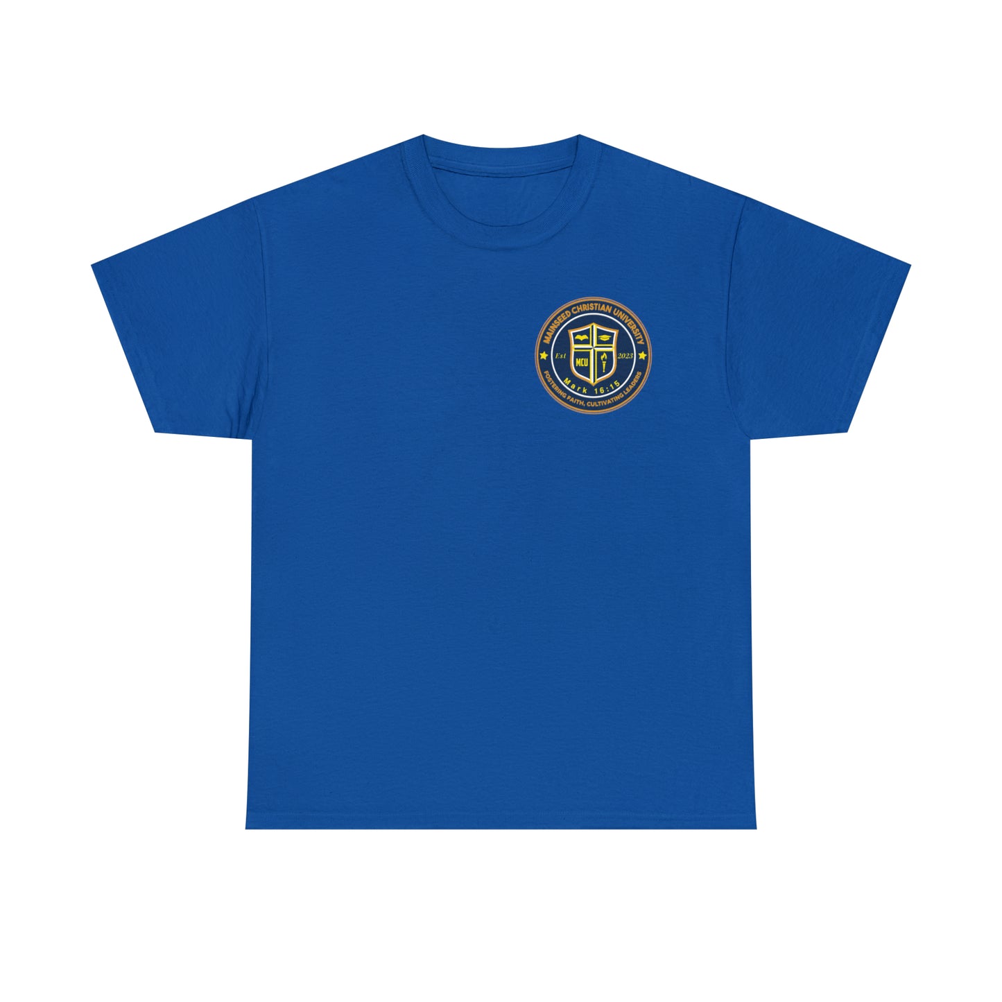 Mainseed Christian University Unisex Heavy Cotton Tee