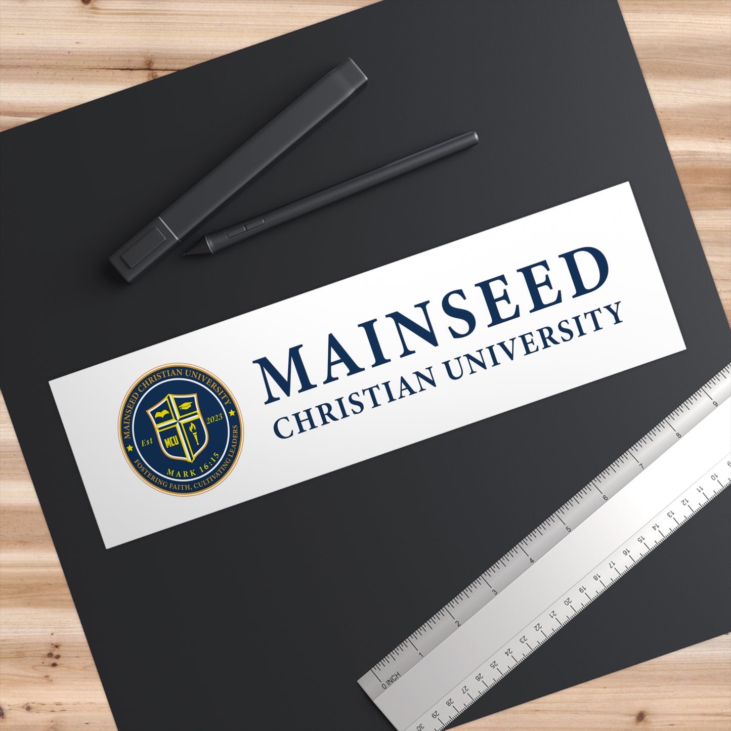 Mainseed Christian University Bumper Stickers