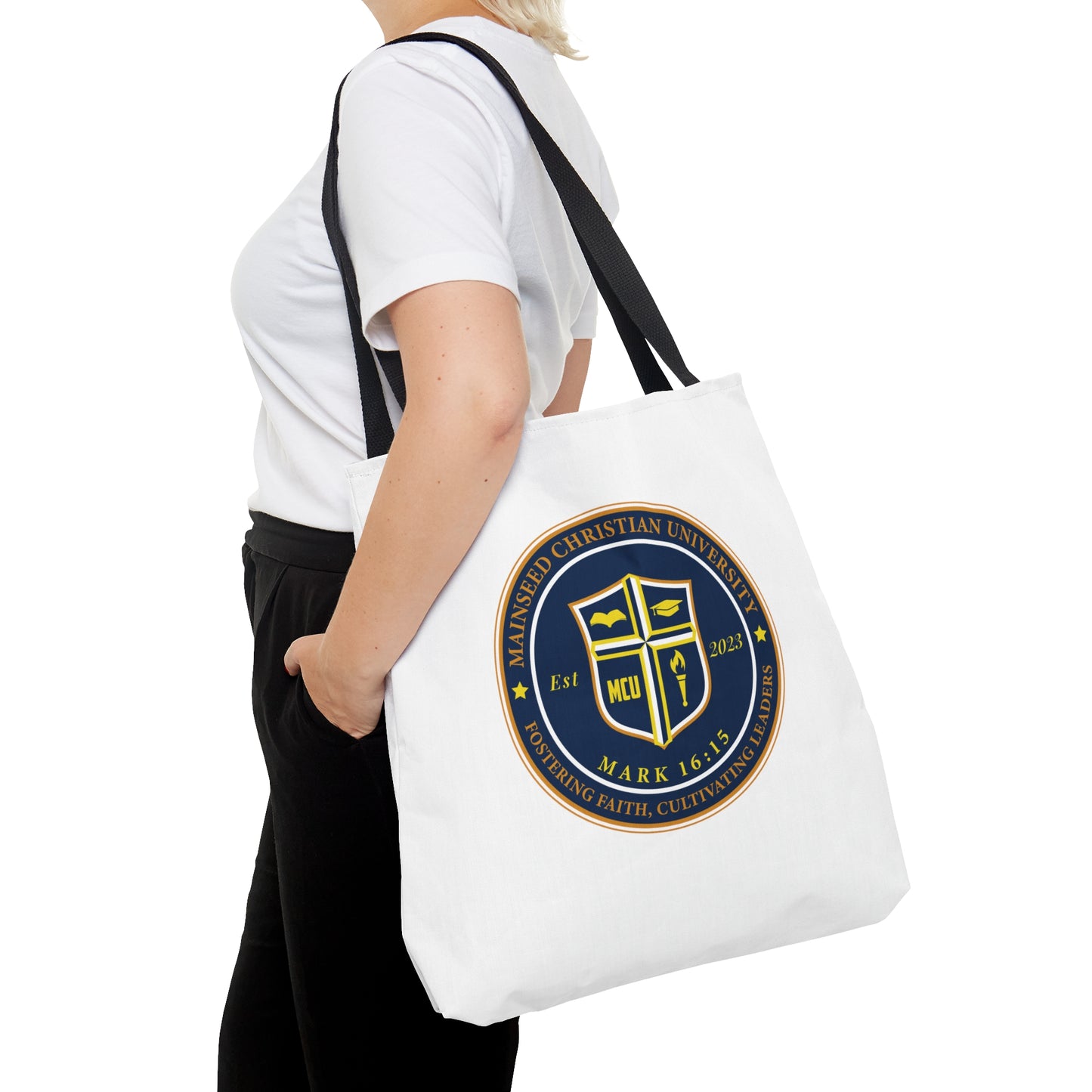 Mainseed Christian University Tote Bag (AOP)