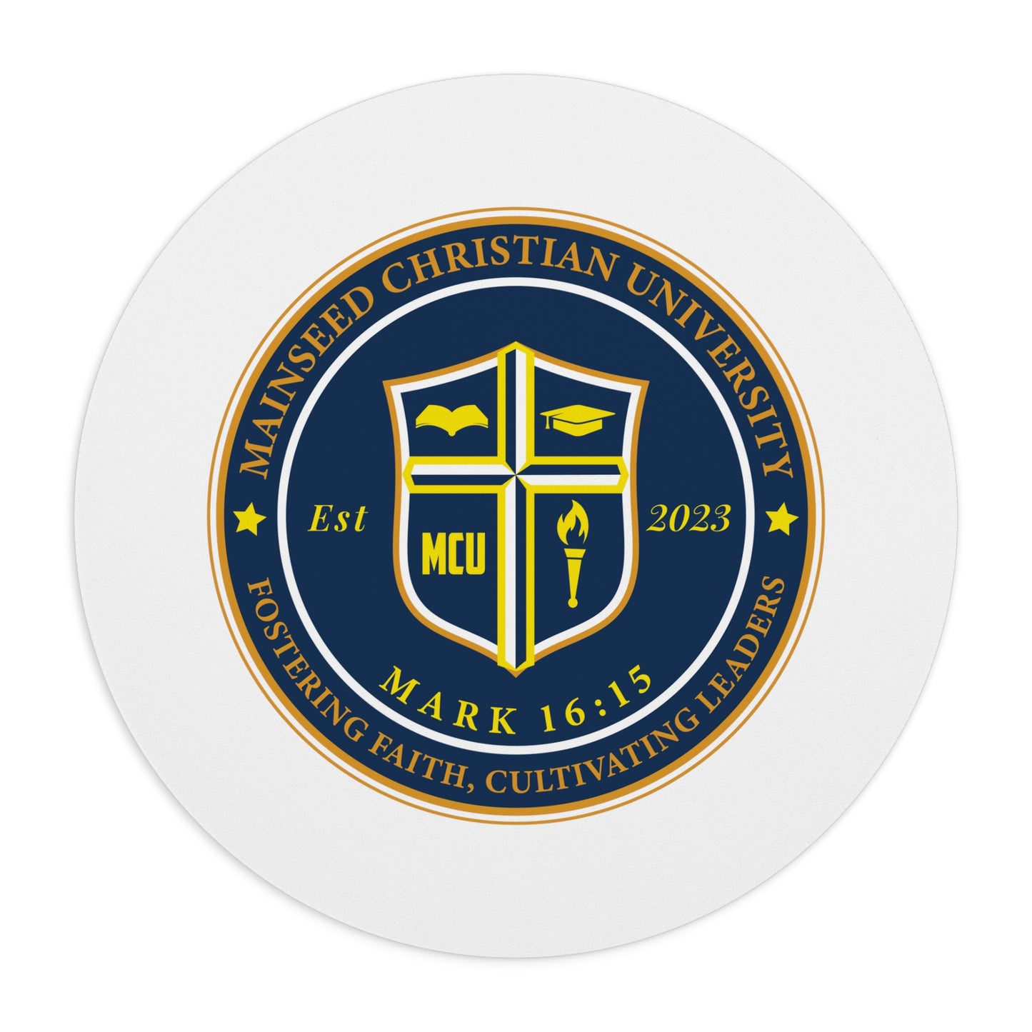 Mainseed Christian University Mouse Pad