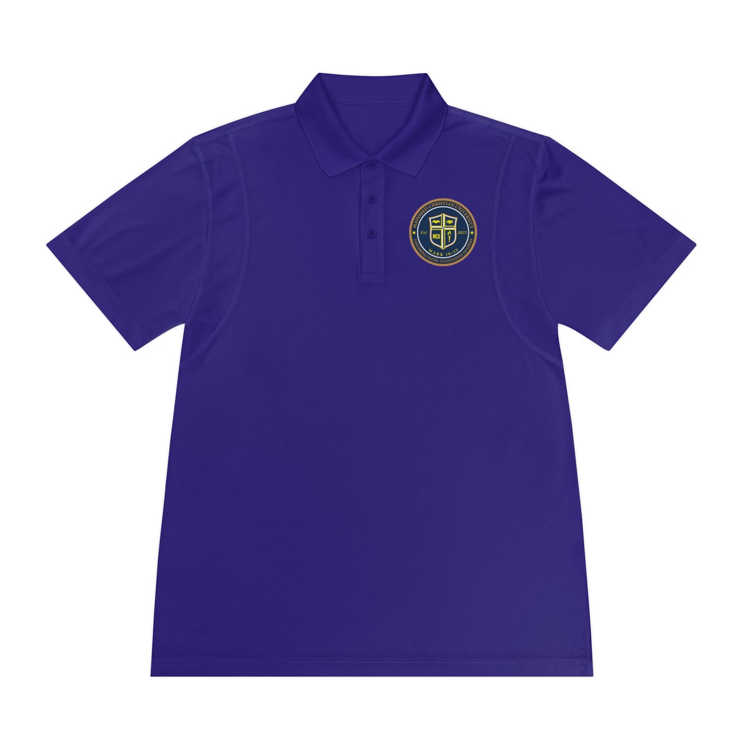 Mainseed Christian University Men's Sport Polo Shirt