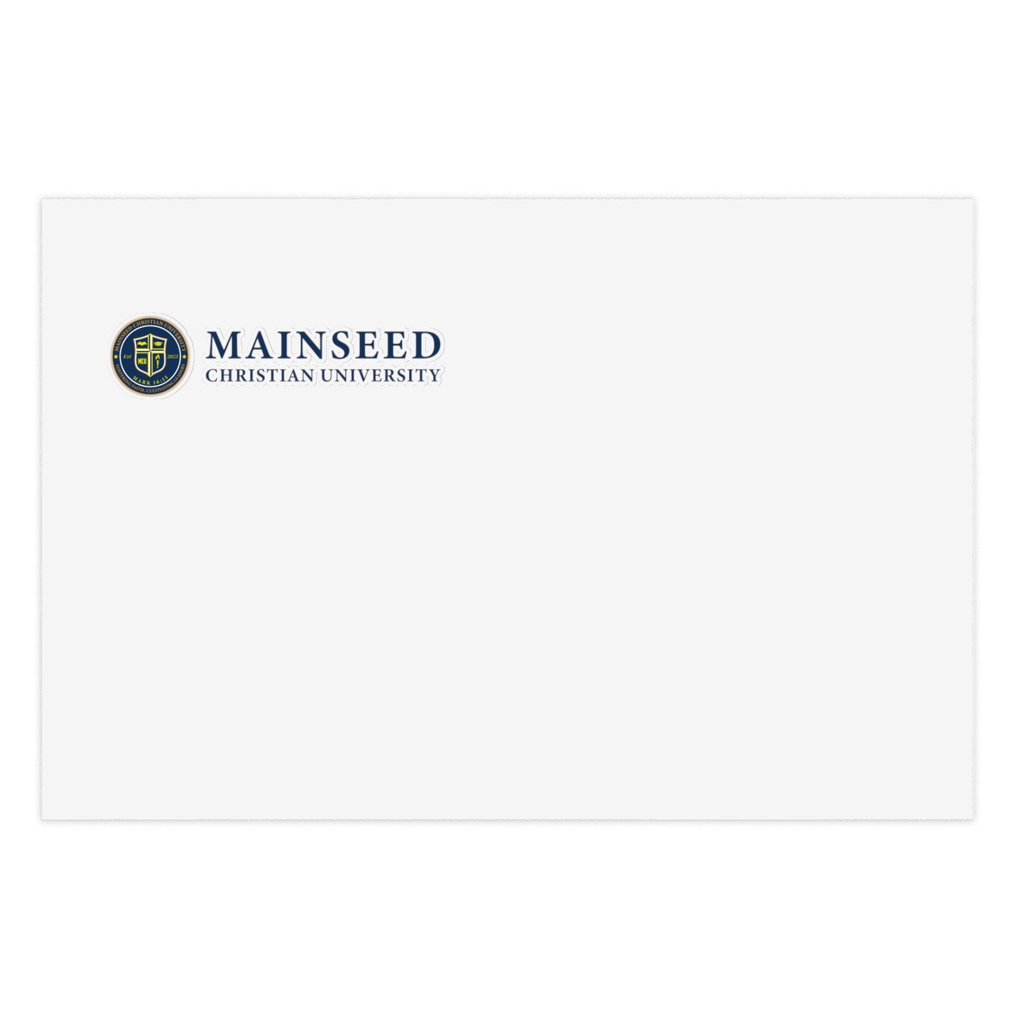 Mainseed Christian University Sticker Sheets