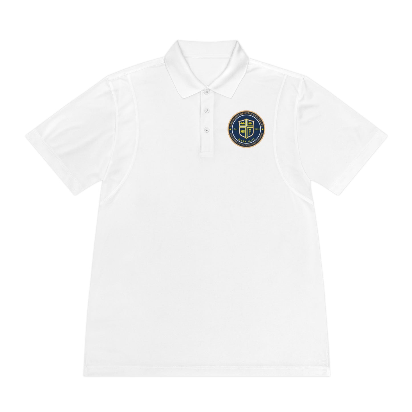 Mainseed Christian University Men's Sport Polo Shirt