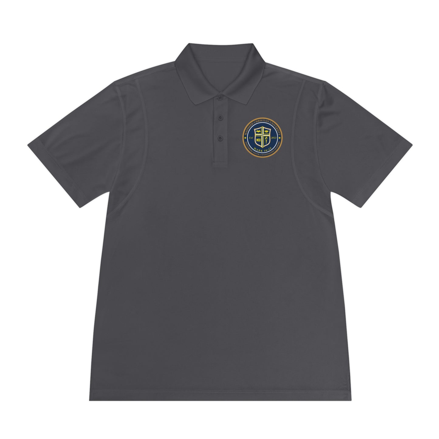 Mainseed Christian University Men's Sport Polo Shirt