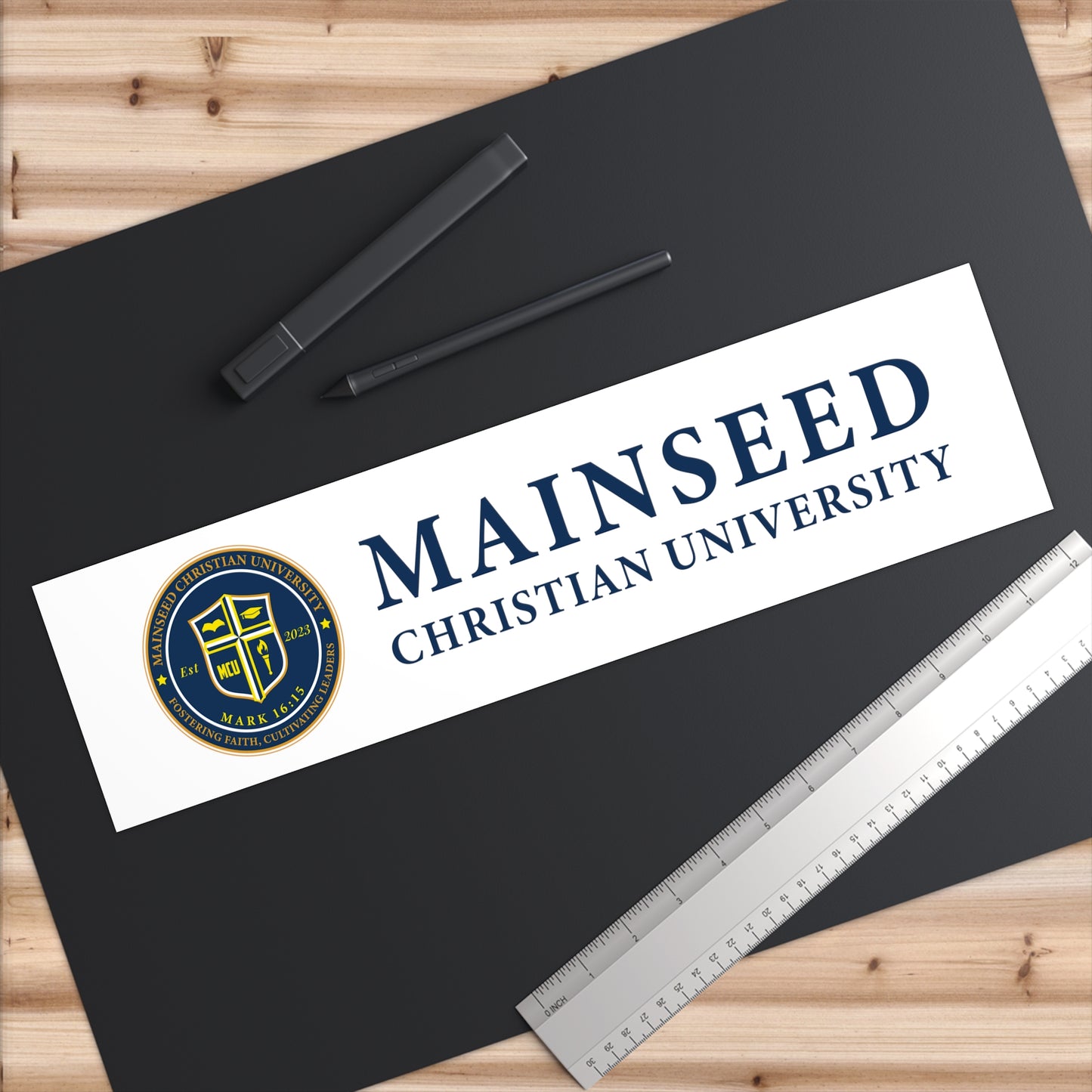 Mainseed Christian University Bumper Stickers