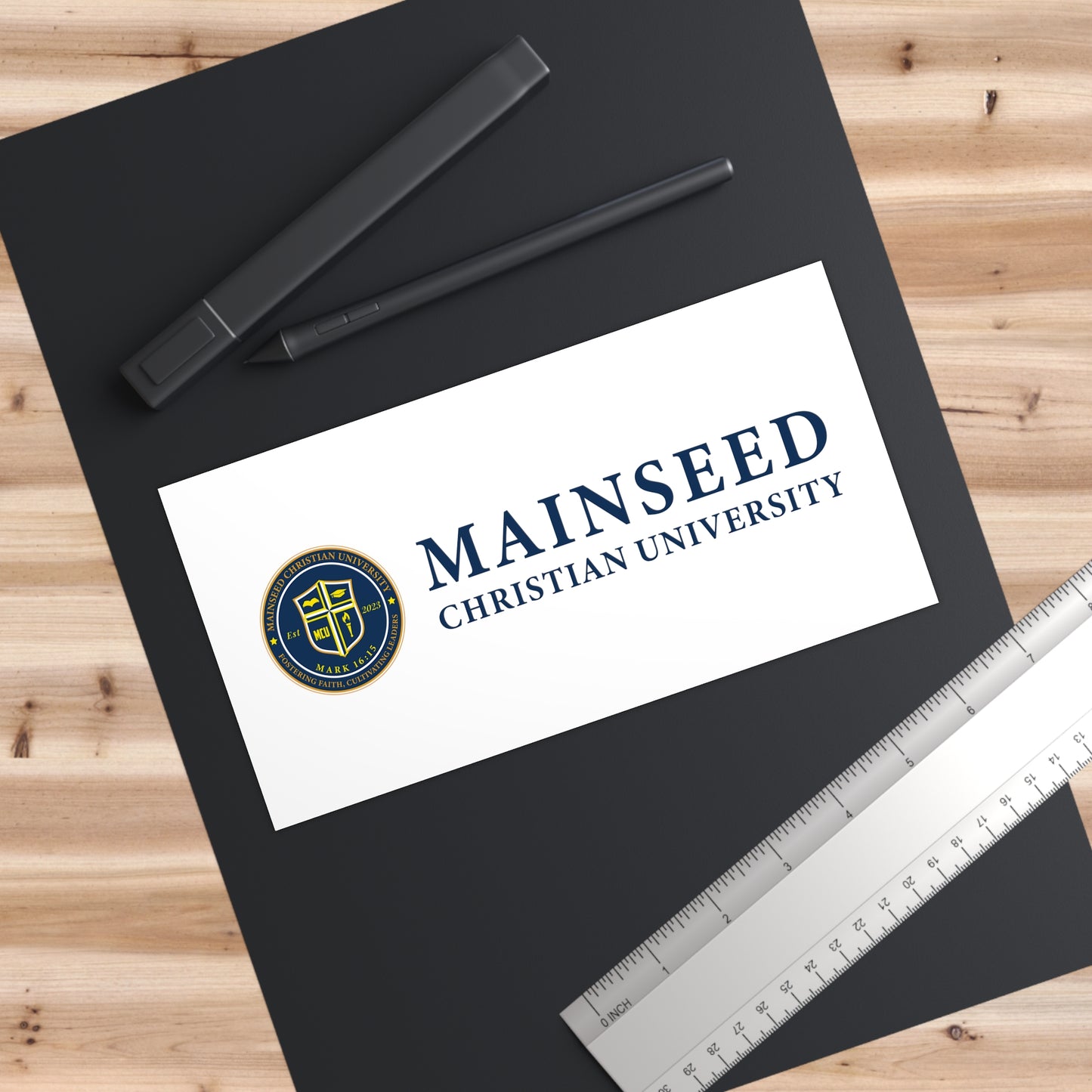 Mainseed Christian University Bumper Stickers